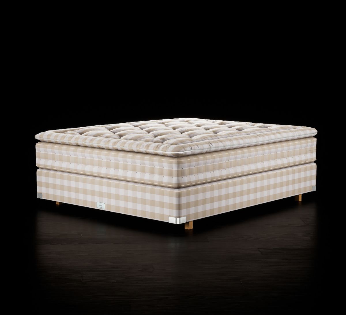 Hästens 2000T Silver Beige Check