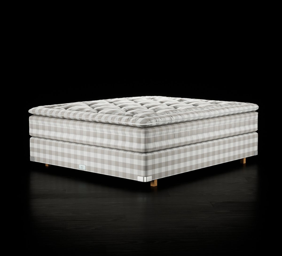 Hästens 2000T Silver Grey Check