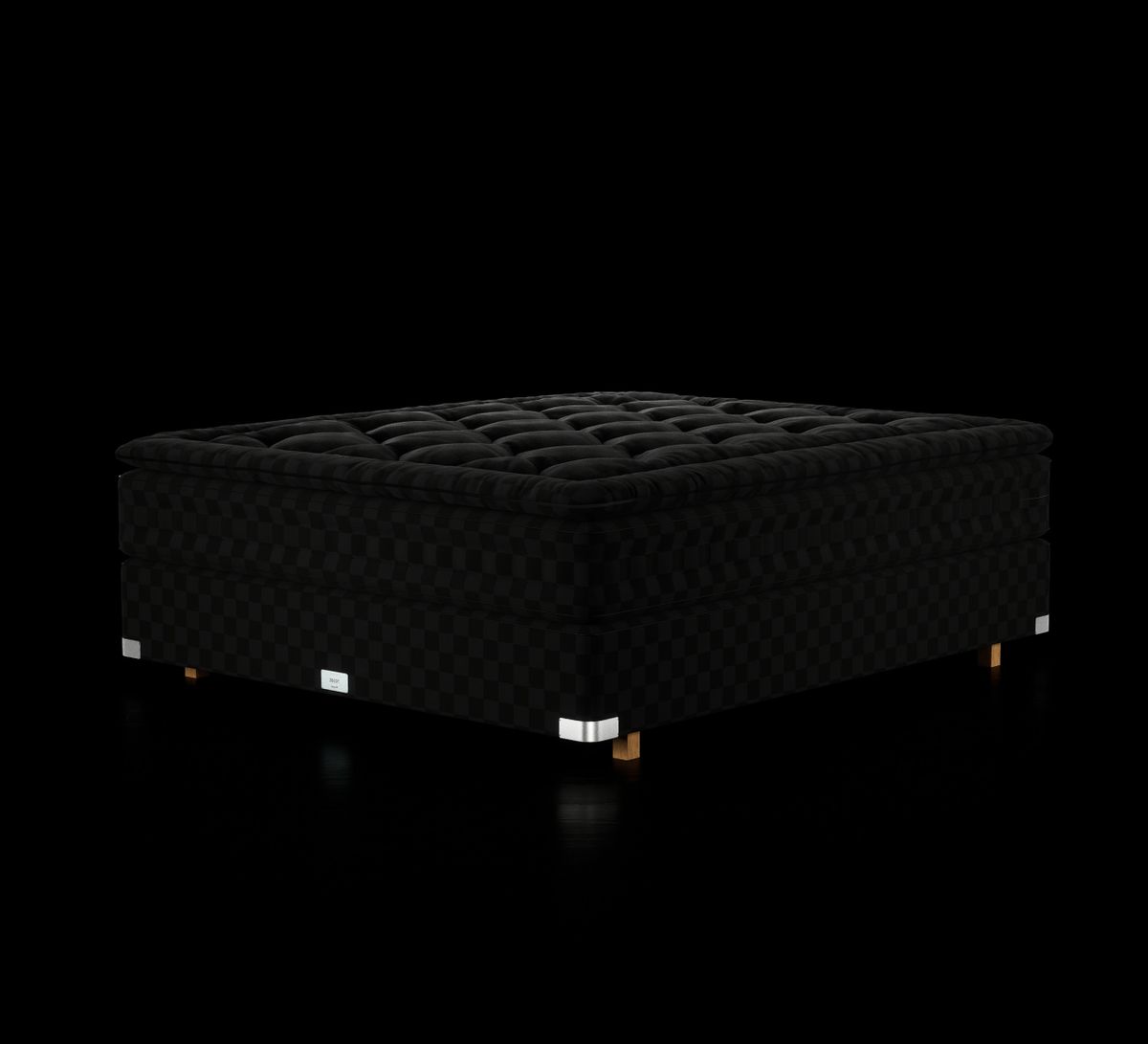 Hästens 2000T Solid Black Check