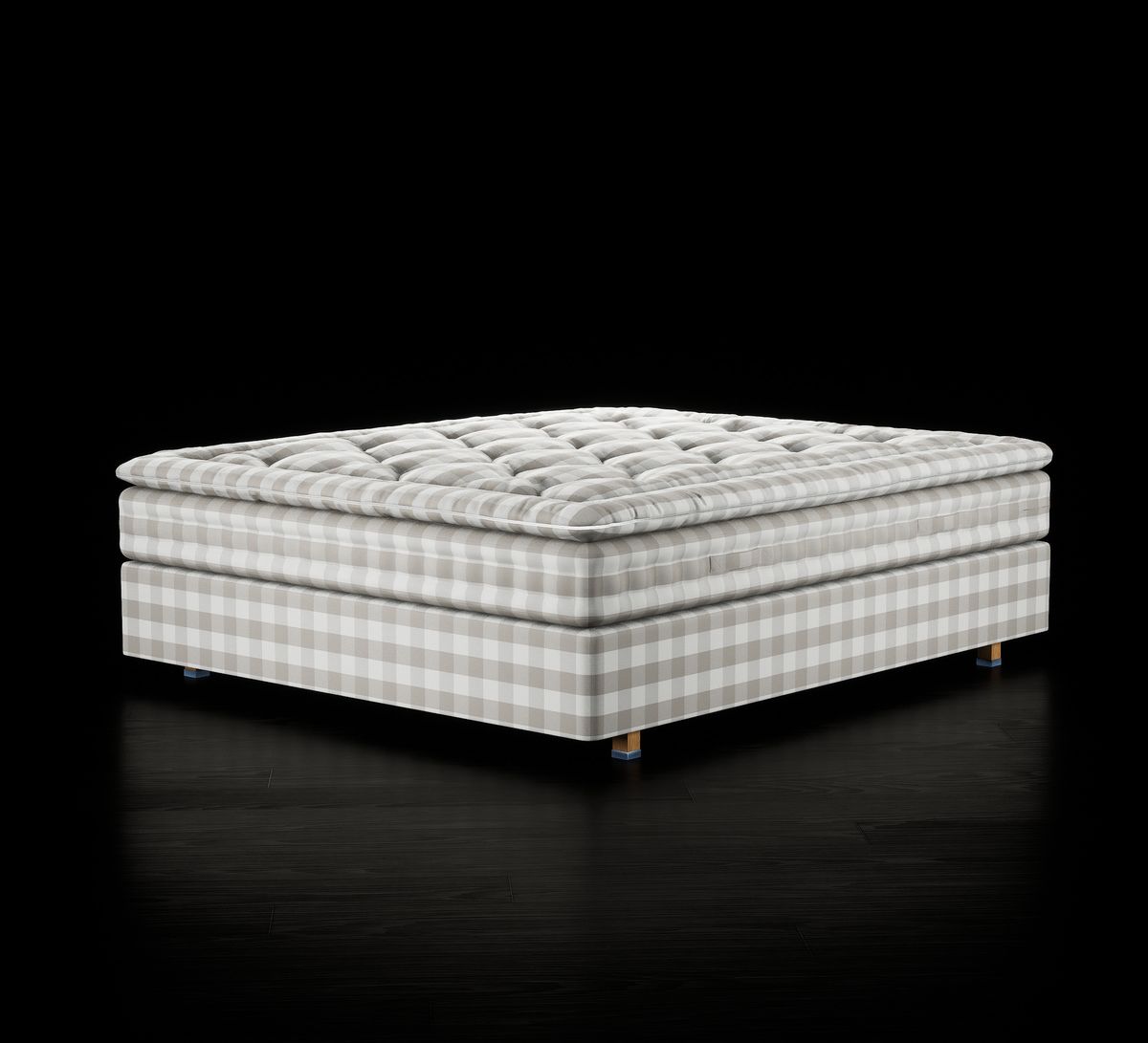 Hästens Eala Silver Grey Check