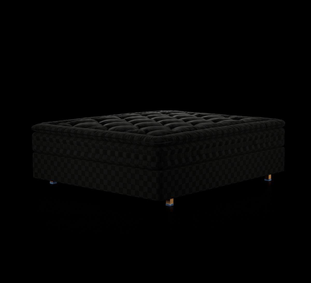 Hästens Eala Solid Black Check