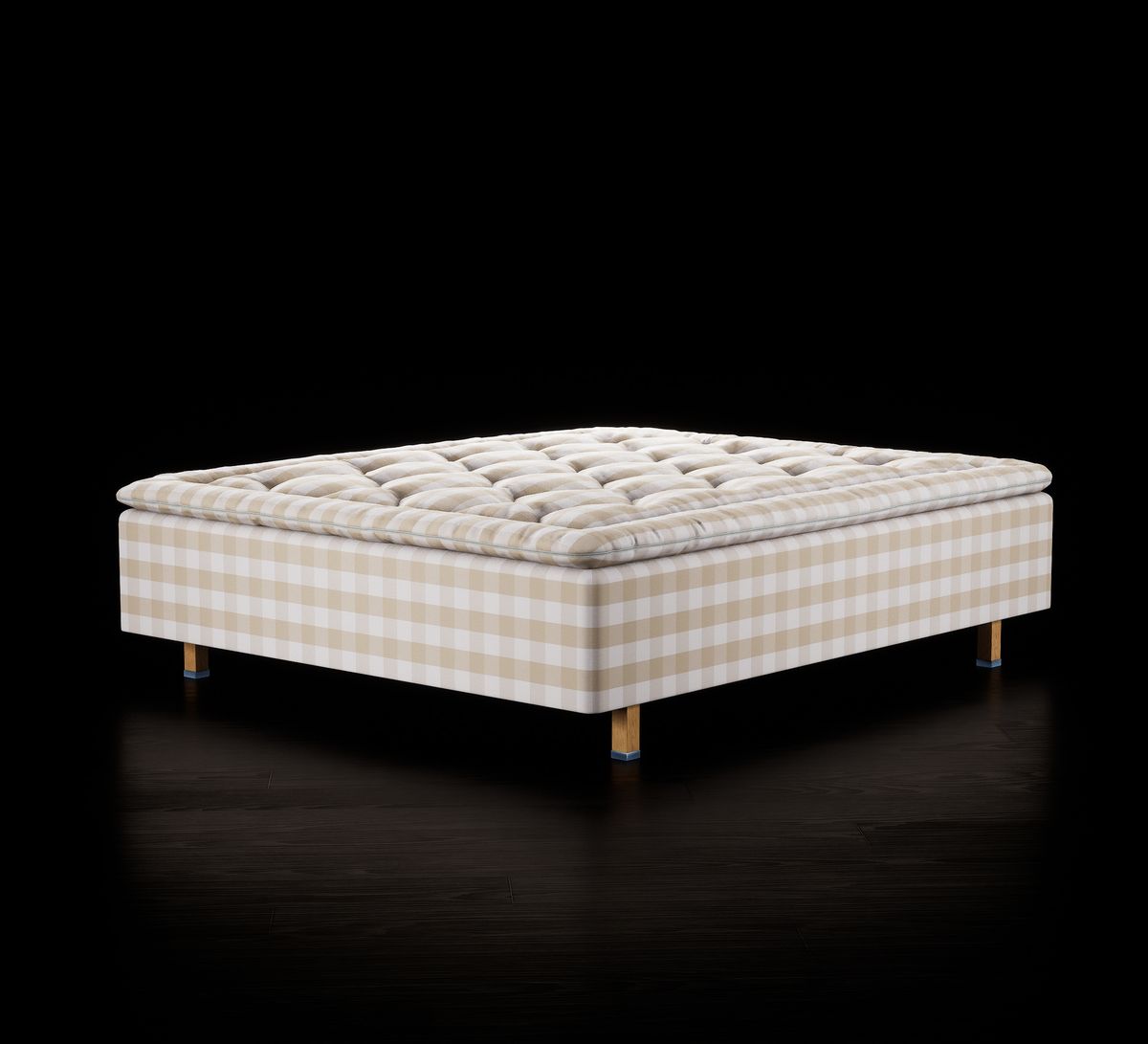 Hästens Excel Silver Beige Check