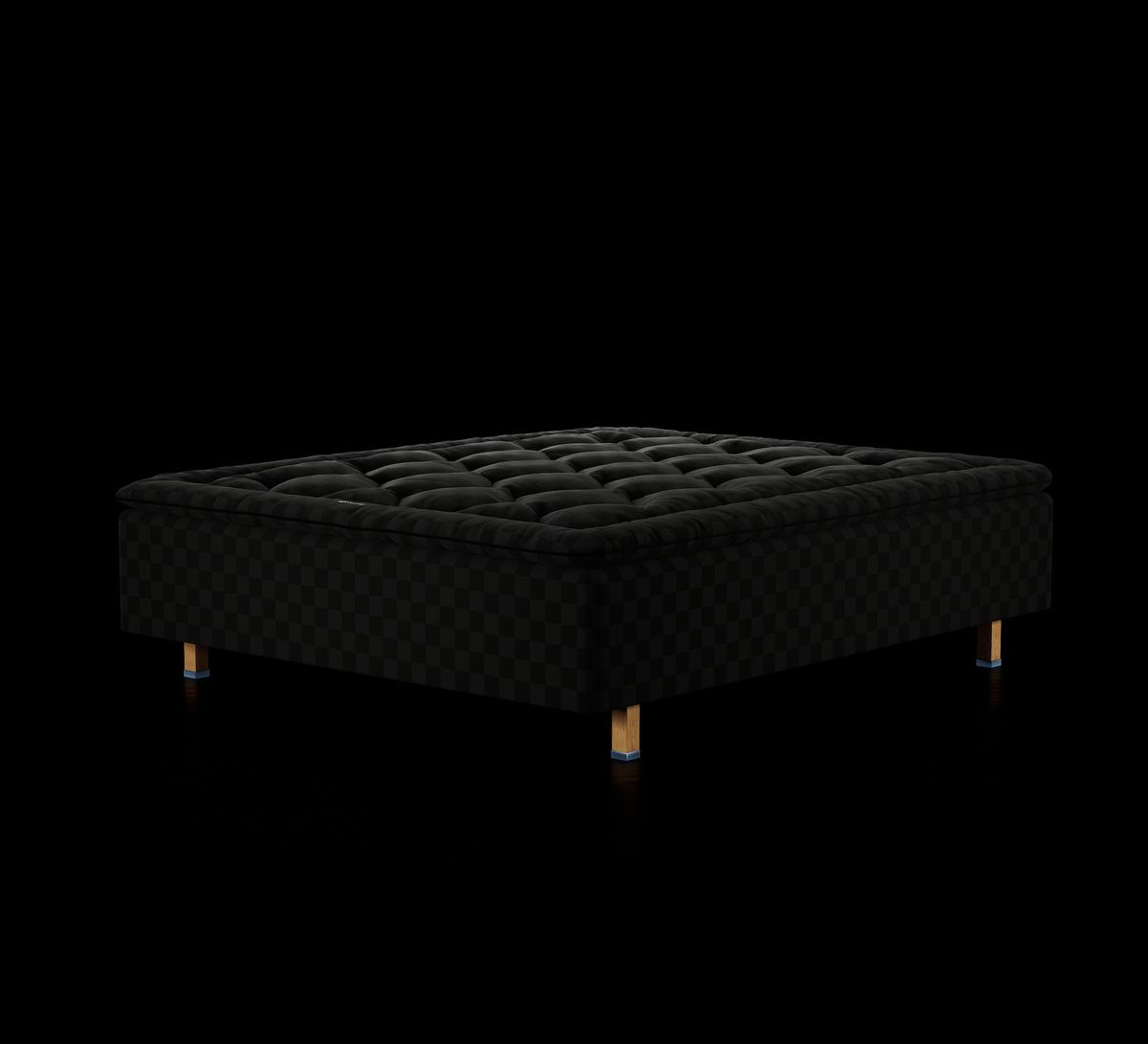 Hästens Excel Solid Black Check