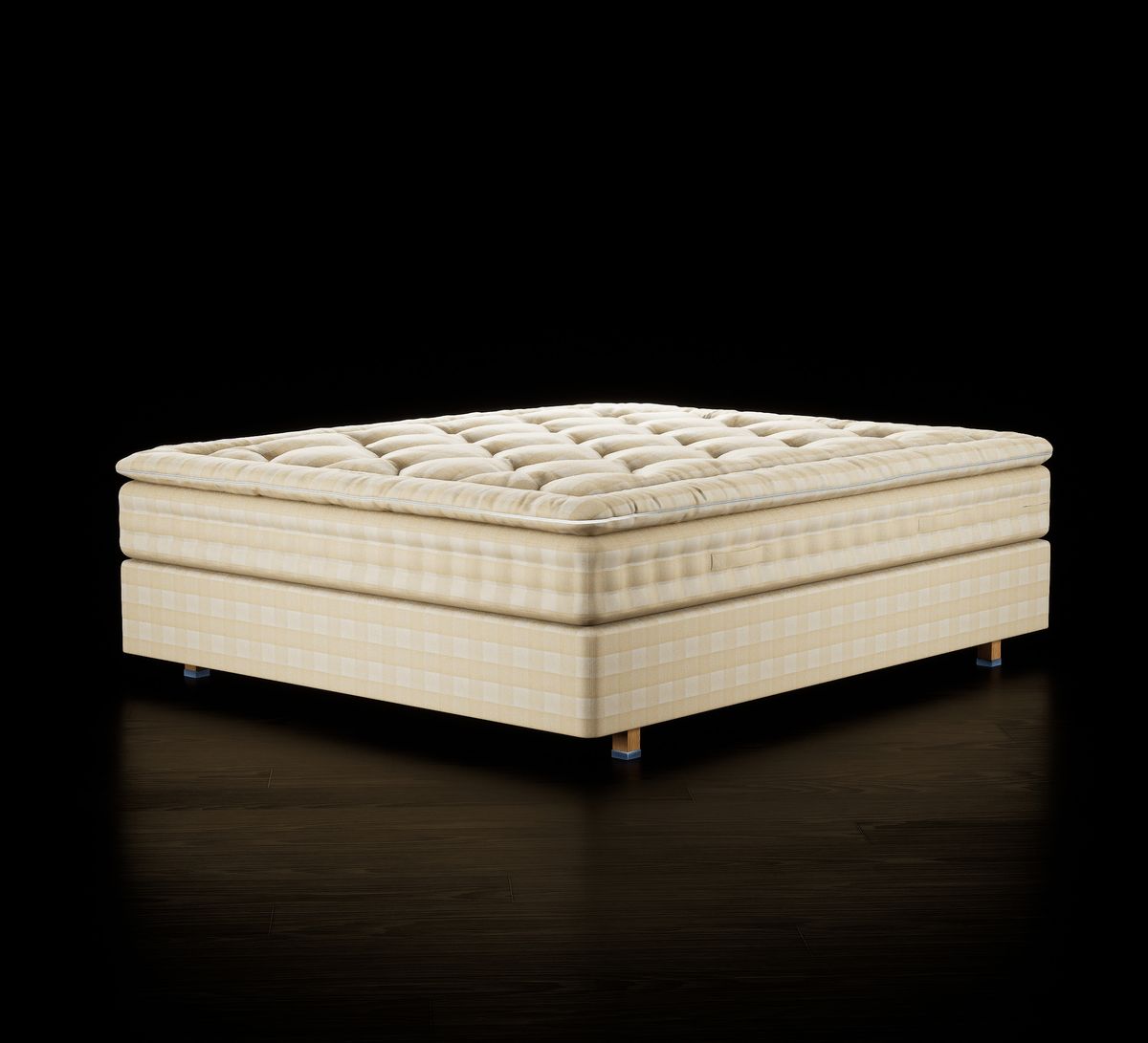 Hästens Herlewing Gold Check