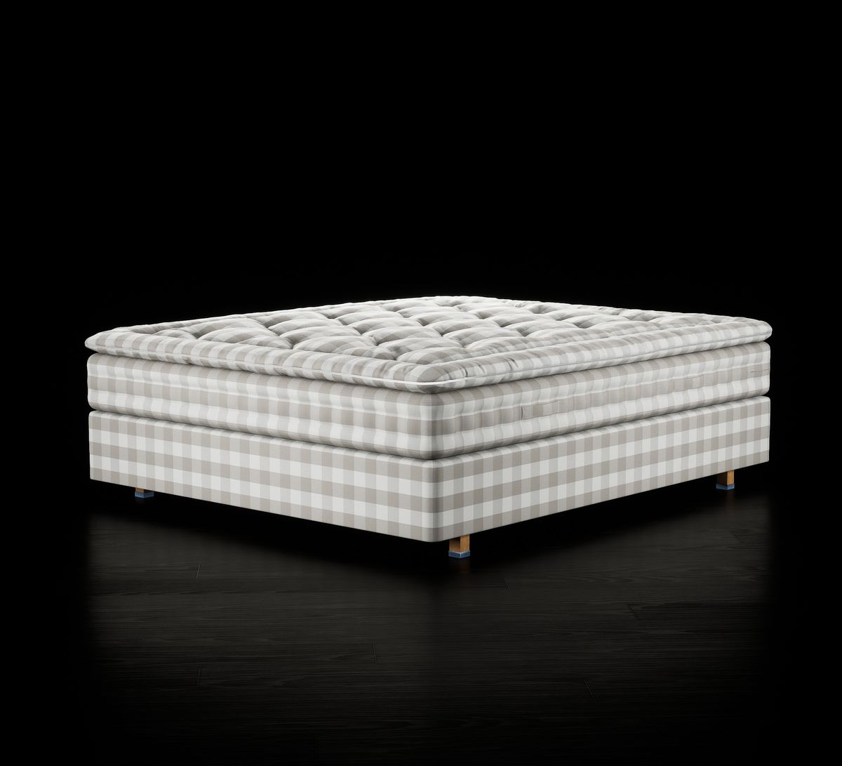 Hästens Herlewing Silver Grey Check