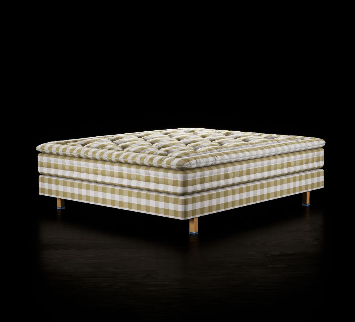 Hästens Maranga Light Olive Check