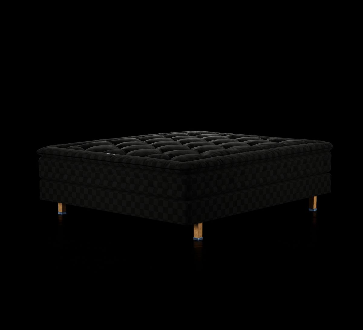 Hästens Maranga Solid Black Check