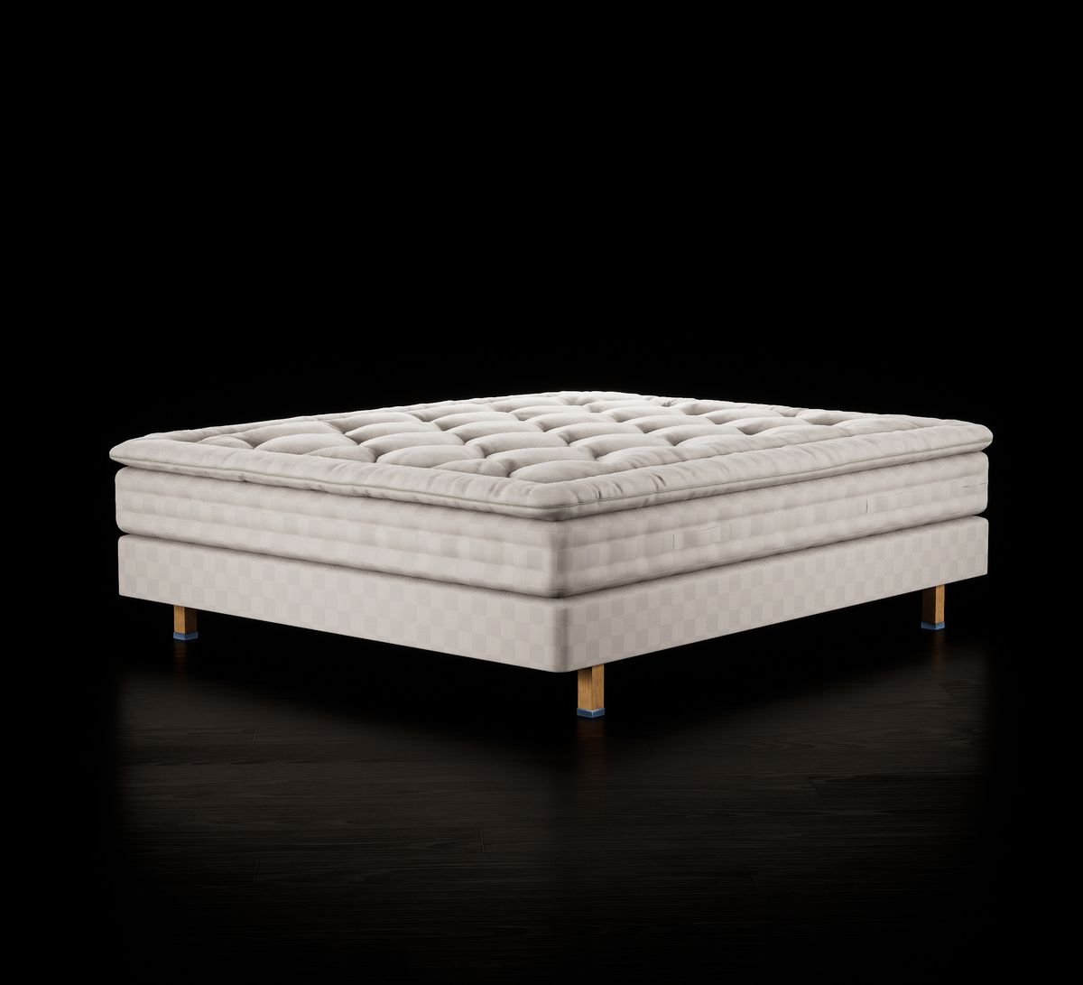 Hästens Maranga Solid Pearl Check