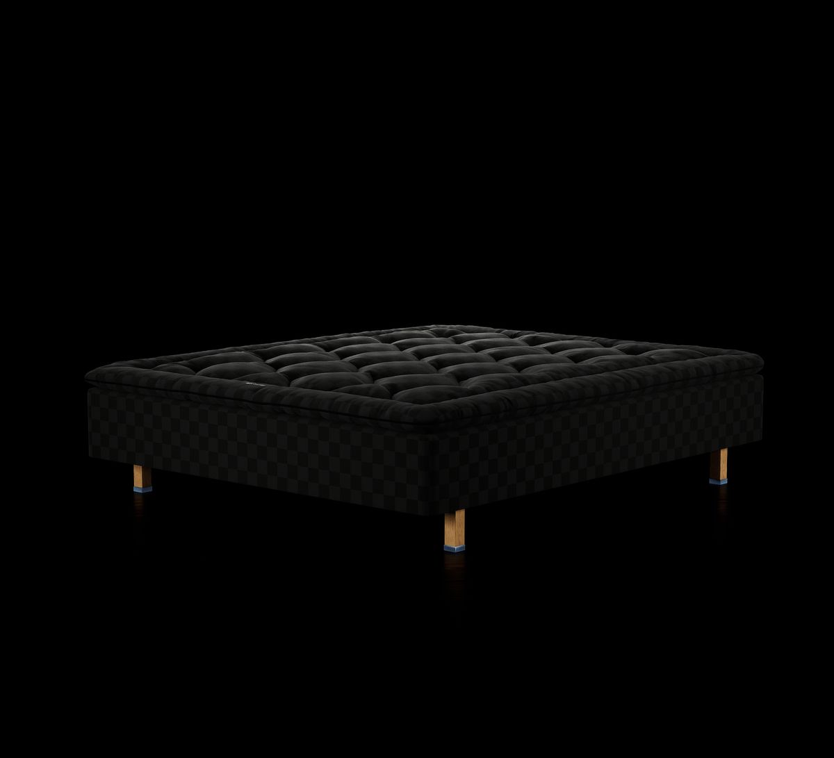 Hästens Marquis Solid Black Check