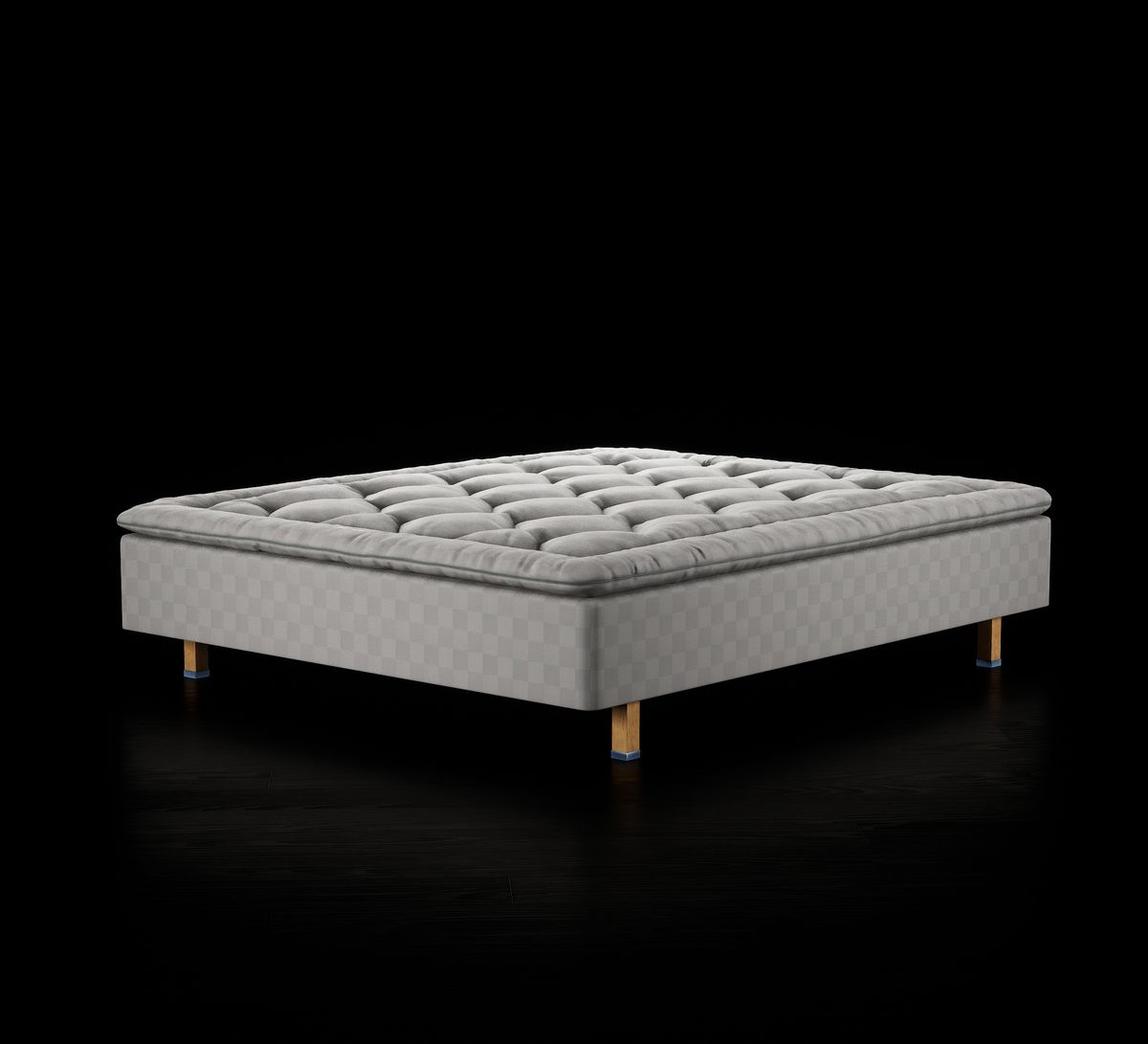 Hästens Marquis Solid Grey Check