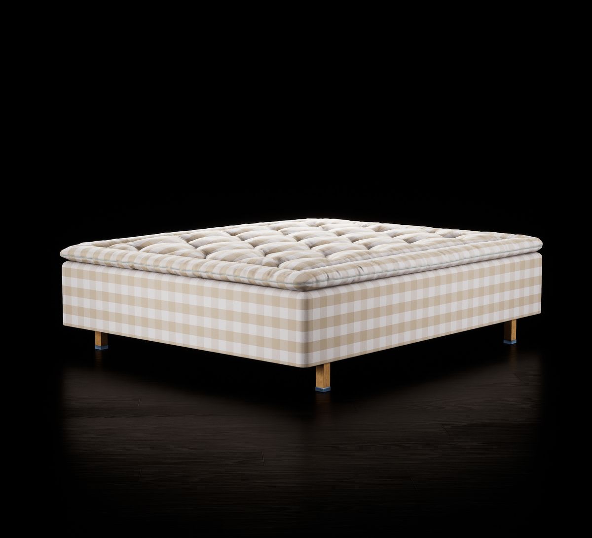 Hästens Superia Silver Beige Check