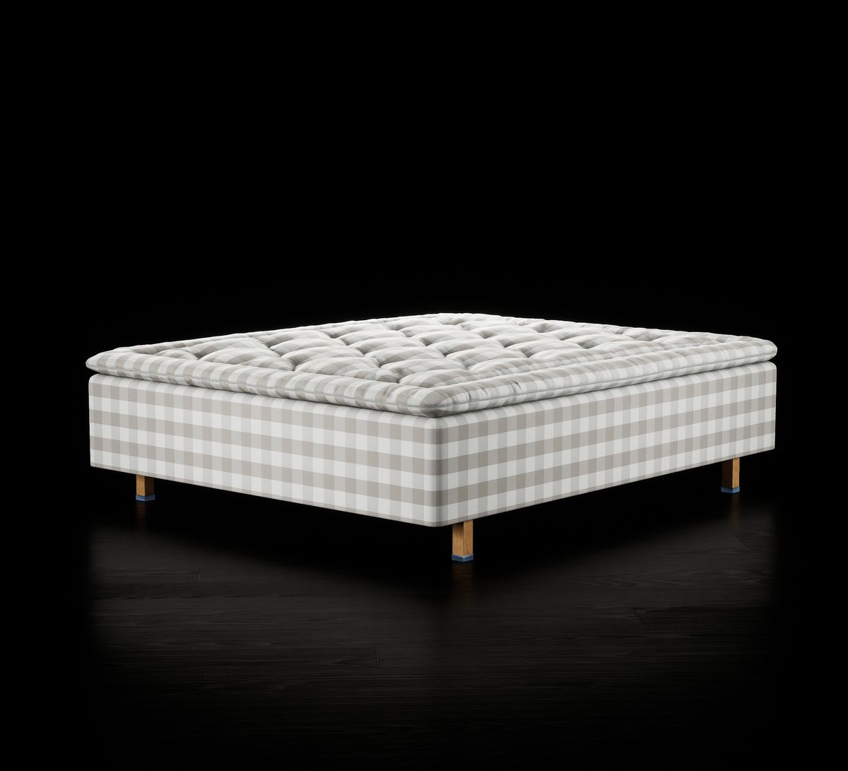 Hästens Superia Silver Grey Check