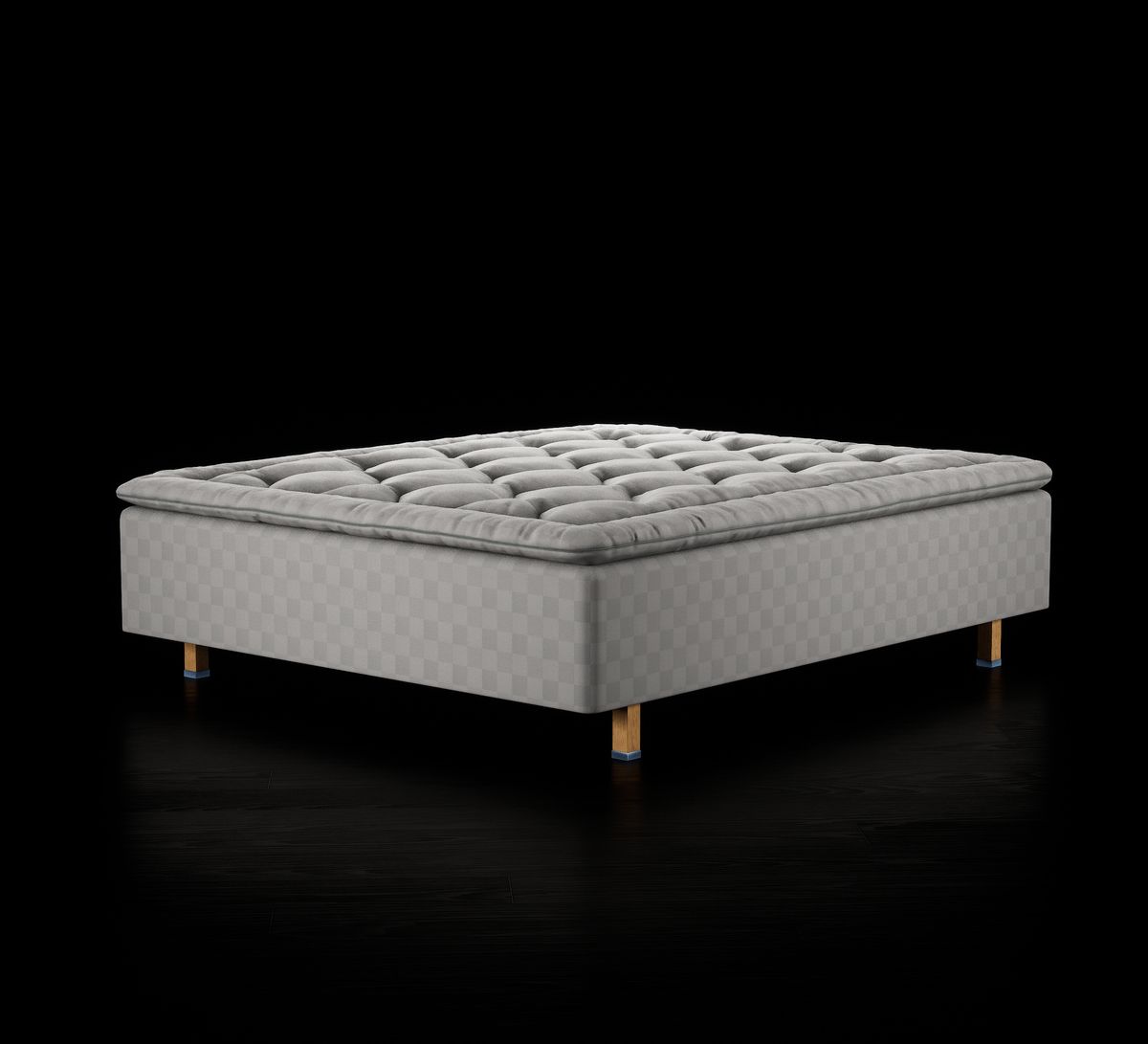 Hästens Superia Solid Grey Check